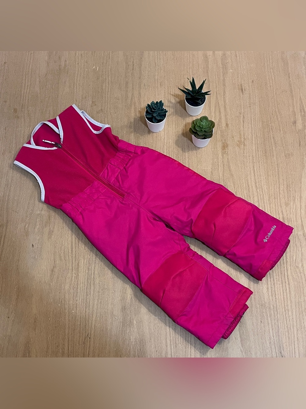 Columbia Toddler Girls Snow Pants with Adjustable Velcro Straps